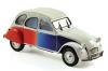 Citroën 2CV 2 CV 1986 Cocorico white / blue / red 1:43