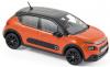 Citroen C3 2016 orange / black 1:43