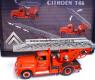 Citroen T46 FEUERWEHR rot 1:43