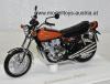 Kawasaki Z900 1973 dunkelbraun / orange 1:18