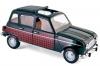 Renault 4 1964 PRISIENNE black / red 1:18