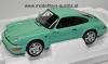 Porsche 911 964 Coupe Carrera 2 1992 mint green 1:18