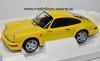 Porsche 911 964 Coupe Carrera 2 1992 gelb 1:18