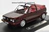 VW Golf I Golf 1 Cabrio Etienne Aigner 1990 bordeaux rot metallik 1:18