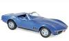 Chevrolet Corvette C3 Cabrio Stingray 1969 blue metallik 1:18