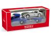 Mercedes Benz Racing Car Transporter 1954 / 1955 The blue Wonder + Mercedes W196 1:64