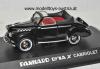 Panhard Dyna X 1951 Cabrio schwarz 1:43