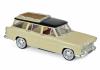 Simca Vedette Marly Break 1957 light yellow / black 1:43