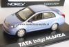 Tata Indigo Manza Limousine 2009 blau metallik 1:43