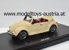 VW Beetle Cabriolet Korb beige / red 1:43