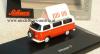 VW T2a Bus Campingwagen rot / weiss 1:87 HO