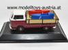 VW T2a Pritschenwagen mit 2 Seifenkisten rot / blau 1:43