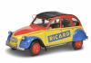 Citroen 2CV 6 1985 RICARD blau / gelb / rot 1:18