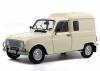 Renault 4 R4 4L F4 FOURGONNETTE 1975 creme 1:18