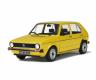 VW Golf I Golf 1 Limousine 4-türig CL 1974 gelb 1:18