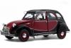 Citroen 2CV 2 CV CHARLESTON 1982 dark red / black 1:18