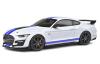 Ford Mustang SHELBY GT500 Fast Track 2020 weiss / blau 1:18