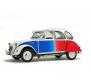 Citroen 2CV 2 CV 6 COCORICO 1986 white / red / blue 1:18