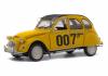 Citroen 2CV6 2 CV6 1981 James Bond 007 In Tödlicher Mission gelb 1:18