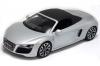 Audi R8 Cabriolet Spyder V10 5.2 FSI Quattro 2010 silver metallic 1:18