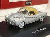 Fiat 1100 TV Cabriolet Soft Top 1959 silver metallic 1:43