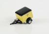 Box Trailer for Steyr Postbus 480a Austrian Post yellow / black 1:87