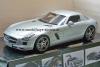 Mercedes Benz C197 SLS AMG Coupe Flügeltürer 2010 silber 1:12