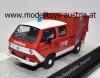 VW T3a DOKA Double Cabine Pritschenwagen Firebrigade 1:43