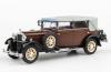 Skoda 860 Cabriolet closed 1932 black / brown 1:43