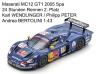 Maserati MC12 GT1 2005 Spa 24 Stunden Rennen 2. Platz Karl WENDLINGER / Philipp PETER / Andrea BERTOLINI 1:43