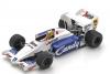 Toleman TG184 Hart 1984 Ayrton SENNA 2.Place Monaco GP Monte Carlo 1:43 with Rain Tyres