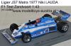 Ligier JS7 Matra 1977 Niki LAUDA F1 Test Zandvoort 1:43
