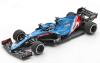 Alpine A521 Renault 2021 Fernando ALONSO Ungarn GP 4. Platz GP 1:43 Spark