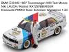 BMW E30 M3 1987 Tourenwagen WM Test Monza Niki LAUDA / Roland RATZENBERGER / Emanuele PIRRO Team Schnitzer Warsteiner 1:43