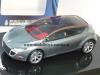 Renault Megane Coupe Concept Car 2008 silver metallic 1:43