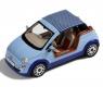 New Fiat 500 Castagna Tender 2 Milano Limitierte Auflage 2008 hellblau 1:43