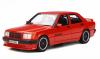 Mercreds Benz W201 190E 3.6S BRABUS rot 1:18