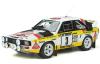 Audi Sport Quattro SWB 1985 Rally Monte Carlo Walter RÖHRL / Christian GEISTDÖRFER 1:18 Otto mobile