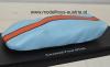 Ford GT40 SILHOUETTE Verhüllt blau / orange 1:43