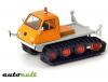 Kahlbacher Schneewiesel K2000 1968 orange 1:43 Puch 500 Haflinger