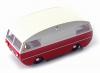 Saab 95 HK Motorhome Camper Wohnmobil 1965 rot / weiss 1:43