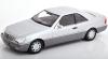 Mercedes Benz C140 Coupe 600 SEC 1992 silver metallic 1:18