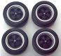 Fuchs Rims with Tires black / black 1:18