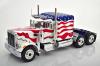 Peterbilt 359 Zugmaschine Truck Long Nosed 1967 Stars & Stripes white / red / blue 1:18 Road King