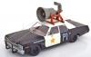 Dodge Monaco 1974 Bluesmobile look a like schwarz / weiss 1:18 MIT Lautsprecher MIT Figuren