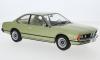 BMW E24 630 CSI Coupe 1976 light green metallic 1:18 MCG