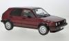 VW Golf II Golf 2 Limousine GTI 4 türig 1984 dunkel rot 1:18