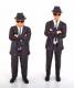 Figure Jake und Elwood Bluesmobil Blues Brothers 1:18