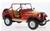 Jeep CJ7 CJ 7 1980 Renegade rot 1:18