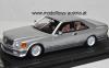 Mercedes Benz C126 Coupe 560 SEC S-Klasse LORINSER 1987 silber metallik 1:43